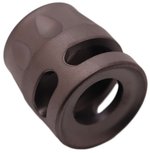 True Precision 9mm Mini Compensator 1/2x28 Gray