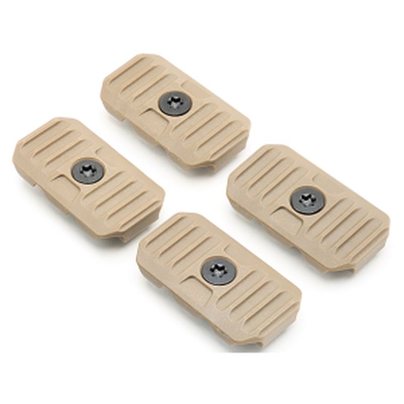 Strike Industries AR Cable Management Rail Cover Short FDE (4pc/set)