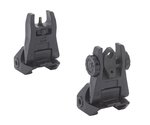 Meprolight FUBS Tritium Front And Rear Back Up Sights, Black