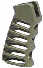 Guntec USA Ultralight Series Skeletonized Aluminum Pistol Grip Anodized Green
