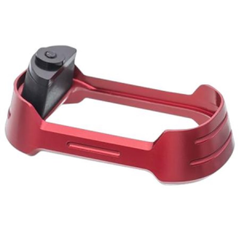 Tyrant CNC Glock 43x/48 Magwell Red Anodized 6061 Aluminum