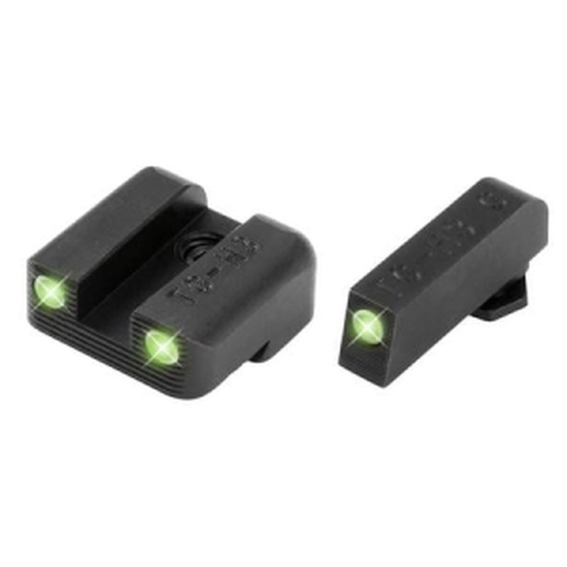 Truglo Tritium Pro Front and Rear Night Sights Glock 42/43/43X/48 Focus-Lock TG231G1AW