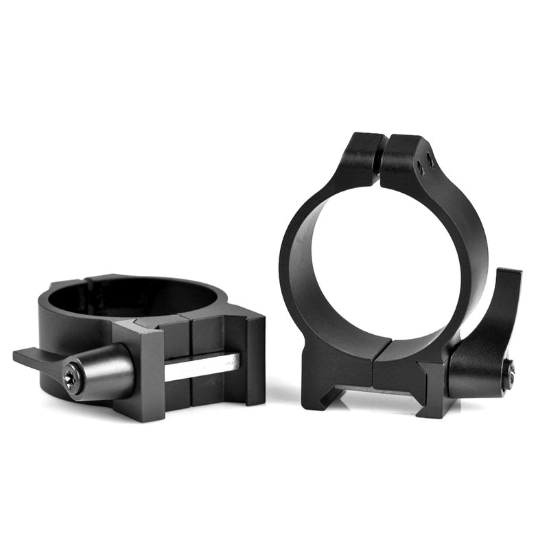 220LM Warne 34mm, QD, Low Matte Rings