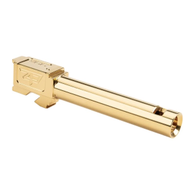 ZAFFIRI Precision Glock 19 Gen 3 IBS Barrel 9mm Gold BA-G19G14-CP-GLD