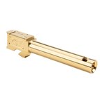 ZAFFIRI Precision Glock 19 Gen 3 IBS Barrel 9mm Gold BA-G19G14-CP-GLD