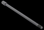 CMMG 10.4in 5.7x28mm PS90 Barrel Sub-Assembly Nitride