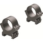 Leupold 2-Piece Precision-Fit PRW2 Weaver-Style Permanent Rings 1\" High - Matte Black