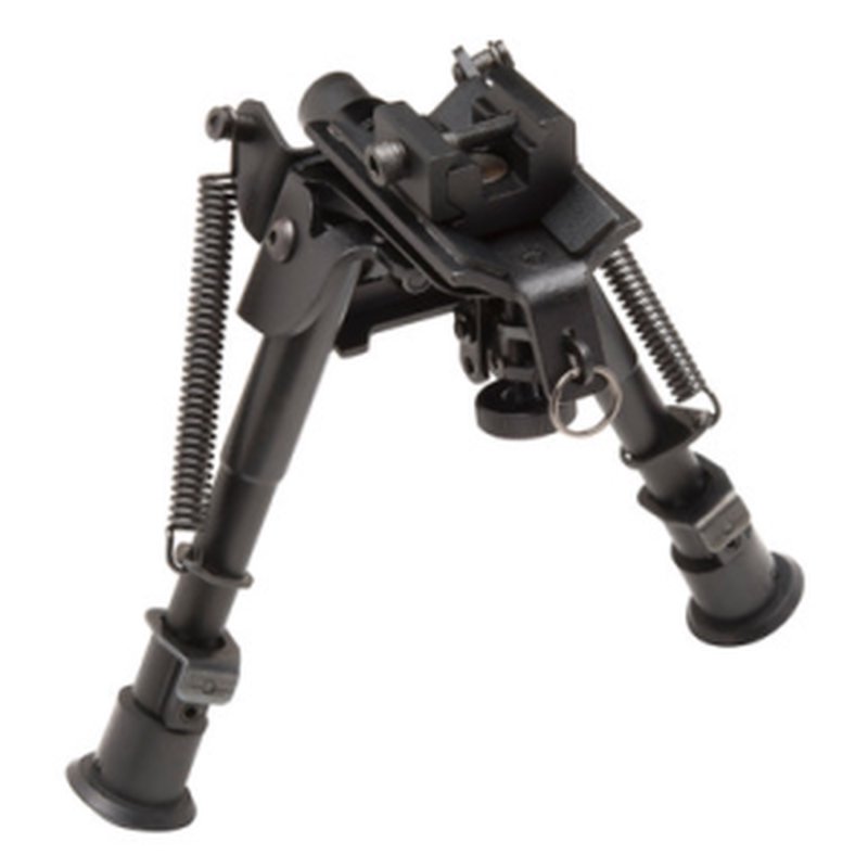 Truglo Tac-Pod Pivoting Adjustable Bipod for AR-15 (6-9 in)