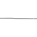 LanTac Rifle Length +1 Nitrided Stainless Gas Tube with Roll Pin Black GT-R6005