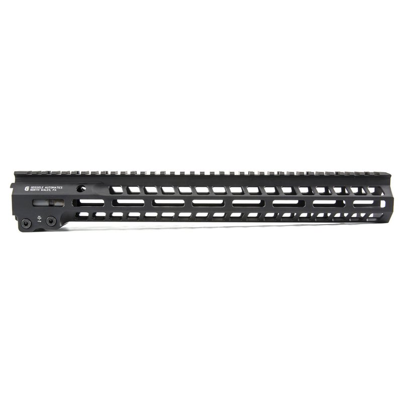 Geissele MK14 Super Modular Rail 15in M-LOK Free-Float Handguard Black 05-575B
