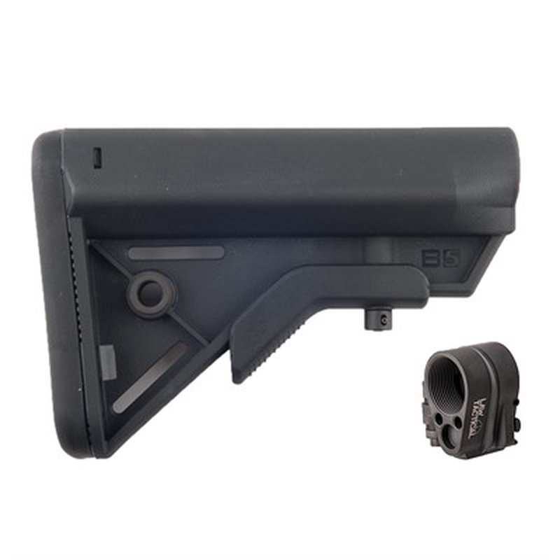 AR-15 SOPMOD Bravo Stock Collapsible w/ Folding Stock Adapter