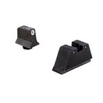Trijicon Bright & Tough 3-Dot Tritium Night Sights Suppressor Set for Glock 20/21/29/30