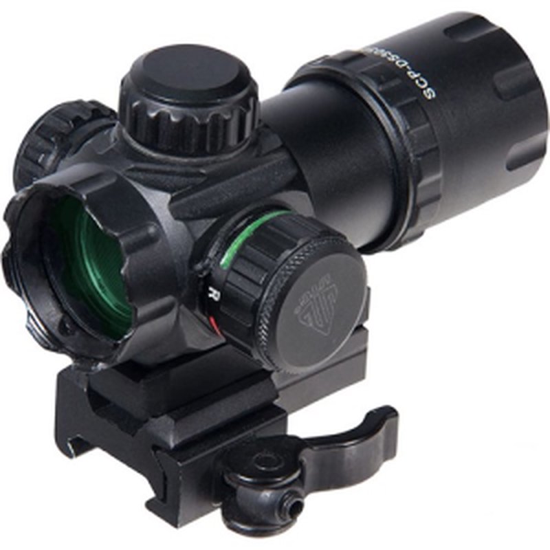 LEAPERS UTG 3.9" ITA Red/Green CQB Dot Sight w/ Integral QD Mount
