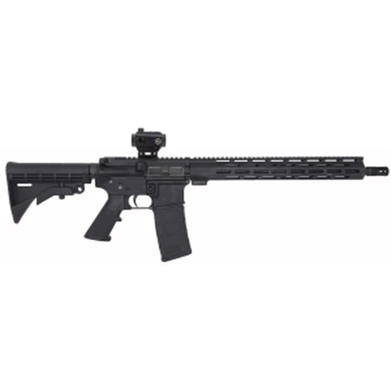One Horse OH-15 AR-15 Rifle 5.56 NATO 16 Inch Mid-Length Gas CTS-25 Red Dot