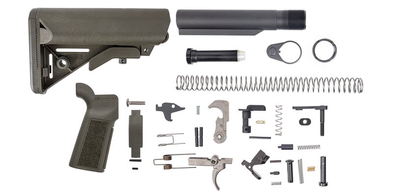 PSA B5 Systems EPT Lower Build Kit with SOPMOD Enhanced Stock, ODG
