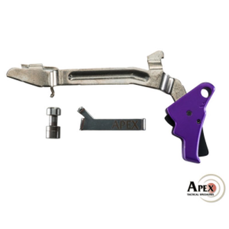 Apex Tactical 102-165 Action Enhancement Purple Trigger Kit for Glock