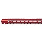 Aero Precision AR15 15" ATLAS R-ONE M-LOK Handguard - Bordeaux Red Anodized