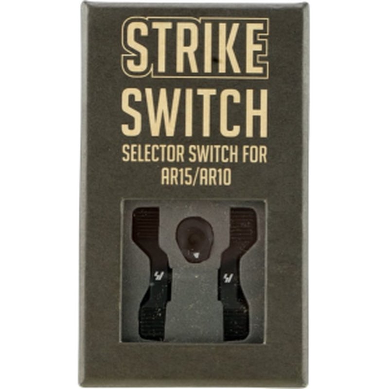 Strike Industries ARSSSBK 60/90 Degree Ambidextrous AR Safety Selector Switch Black