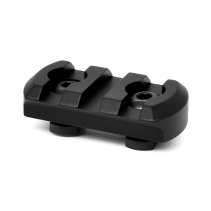 Warne M-LOK 3 Slot Black Rail 6201M