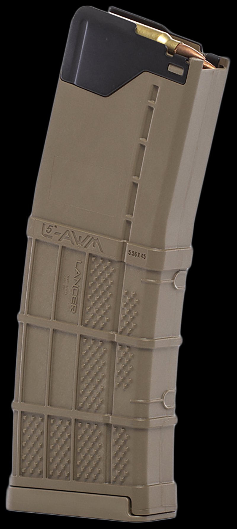 Lancer L5awm Gen2 5.56 NATO 30rd AR-15 Magazine Flat Dark Earth