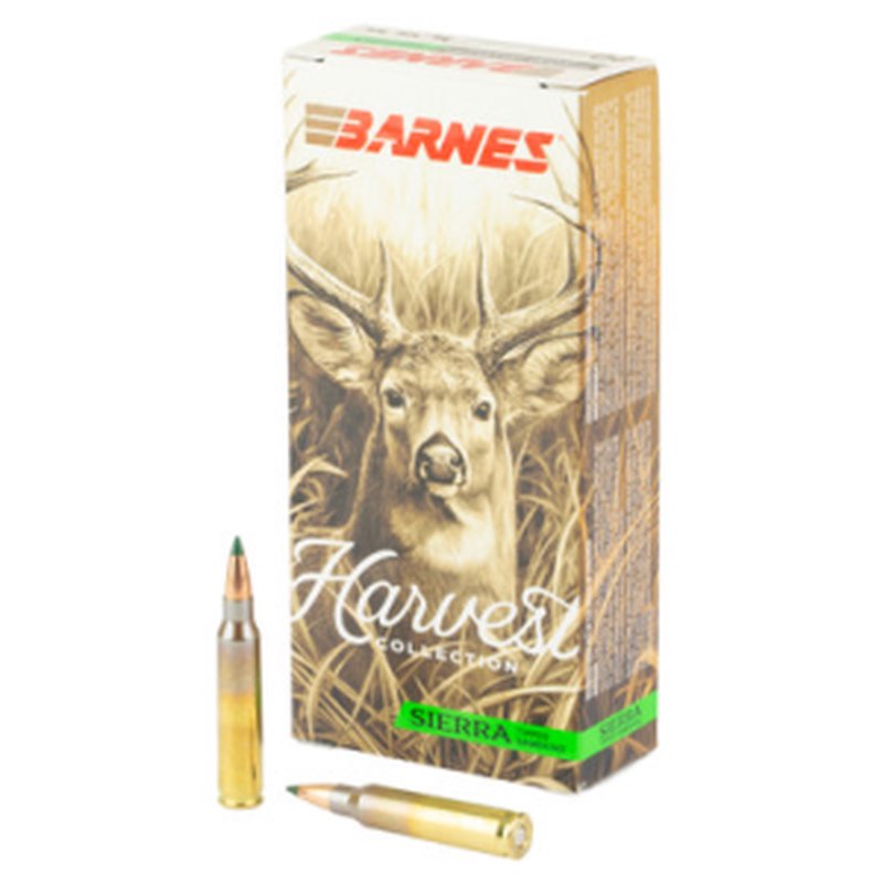Barnes Bullets Harvest .223 Remington Sierra Tipped GameKing 69gr Ammo - 20 Rounds