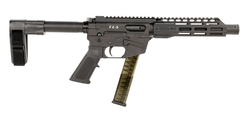 Freedom Ordnance FX9 9mm Pistol 8 Inch Barrel M-LOK SB Mini Brace