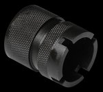 CMMG AR-15 Barrel Nut for EML/RML Free-Float Handguards 55DA244 Black Steel
