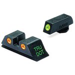Meprolight Tru-Dot Tritium Night Sights for Glock 10mm/.45 Orange Rear Green Front