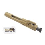 BHA Precision Complete M16 AR-15 5.56/300 FDE PVD Logoed Bolt Carrier Group - BCG