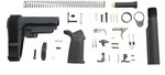DPMS AR-15 SBA3 Pistol Lower Build Kit MOE Grip Polished Trigger