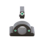AmeriGlo Ghost Ring Glock Front & Rear Sight Set (Green Tritium/White) GL-4125
