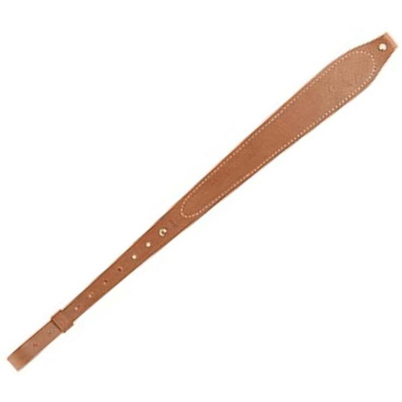 Hunter Company Cobra Leather Rifle Sling - 1-Inch Swivel, Brown