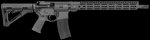 Midwest Industries Lightweight AR-15 Upper with 16 Inch Melonite Barrel