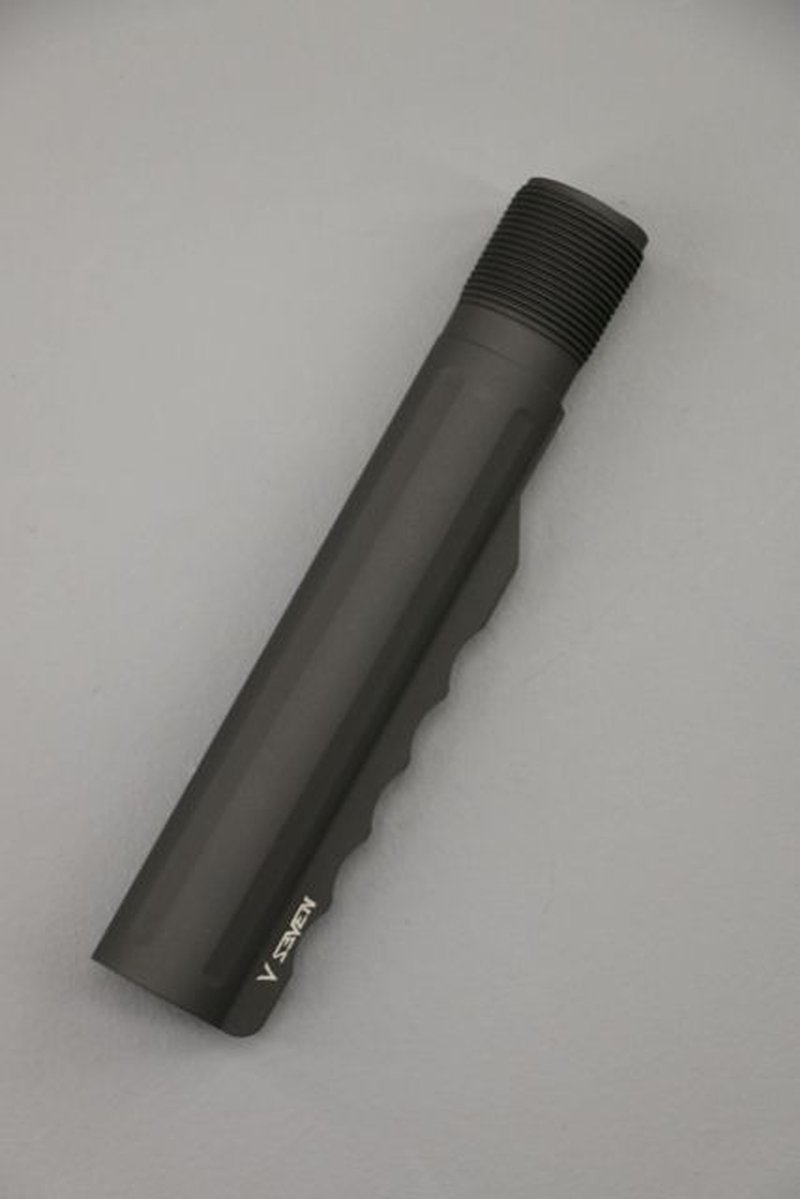 V Seven 7075 Carbine Buffer Tube CBT-AL Color: Black, Finish: Anodized