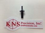 KNS Precision Taller Square .072 Front Sight Post Black