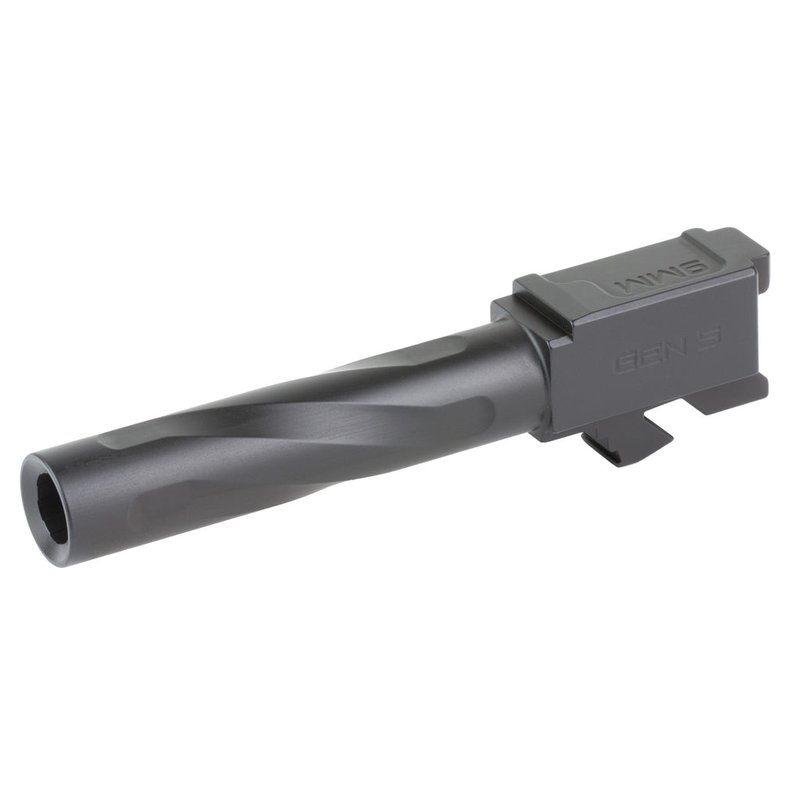Zaffiri Precision Glock 19 Gen 5 Match Barrel Flush & Crown Black Nitride