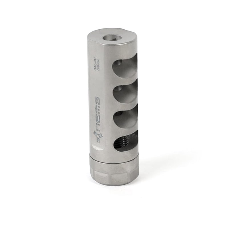 NEMO Arms Signature Series QC-1 Muzzle Brake NSP-30C-MB-QCTST Color: Silver, Caliber: .30 Carbine, 7.62x39mm