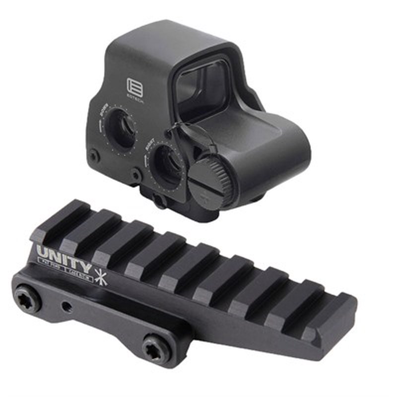BROWNELLS BUNDLES EXPS2-0 HOLOGRAPHIC SIGHT W/ FAST OPTIC RISER BLK