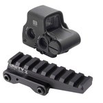 BROWNELLS BUNDLES EXPS2-0 HOLOGRAPHIC SIGHT W/ FAST OPTIC RISER BLK