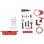 WMD Guns AR-15 Accent Build Kit Red Mil-Spec Receiver Parts Set