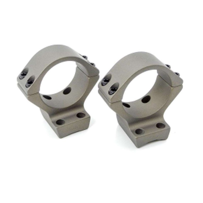 Talley 34mm X-Bolt Scope Rings 20 MOA Short/Super Short Action Smoke Bronze