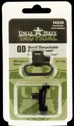 Uncle Mike's Super Swivel Quick Detach Sling Swivel 1-Inch Fixed Picatinny Attachment 14050