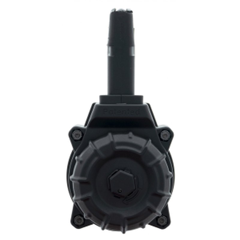ProMag 30rd Drum 9mm AR-15 Glock-Style Magazine Black Polymer