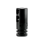 Black Rain Ordnance AR Style Round Competition Compensator, .223/5.56, Black, BRO-RCC-BLK