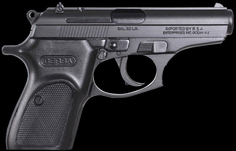 Bersa Thunder 22 .22 LR 10-Round Pistol Aluminum Alloy Matte Black