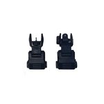 NcStar Sight Set Front/Rear Flip Up, Black - VG166