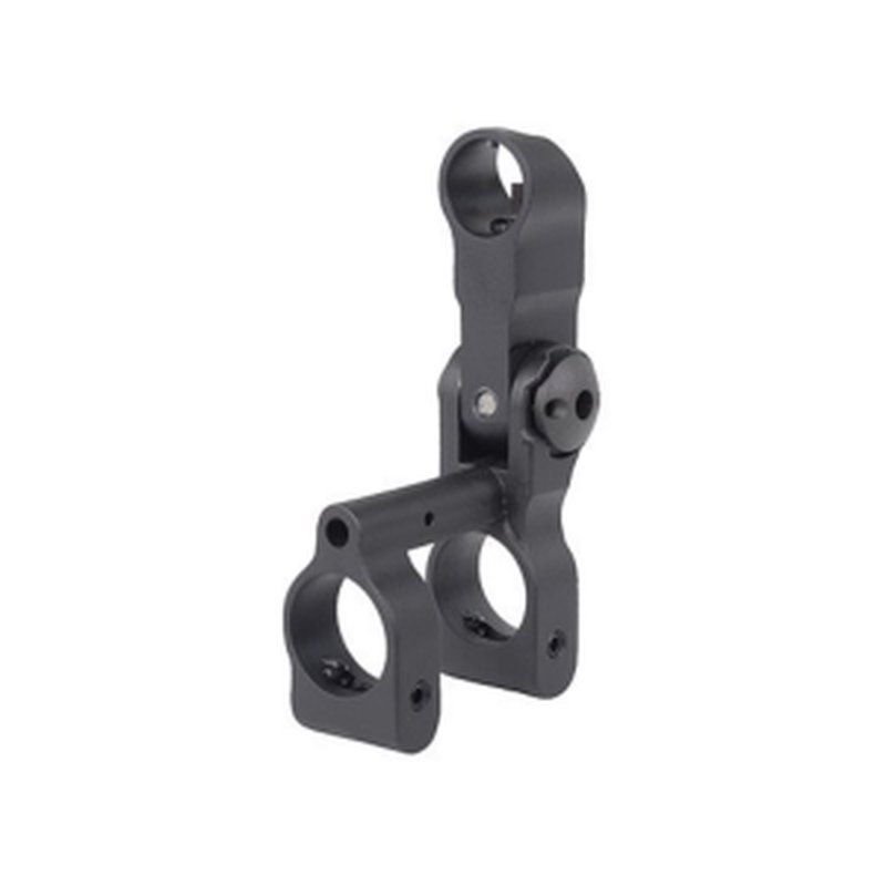 PRI Set Screw Gas Block AR-15 0.750" with Flip Up Front Sight