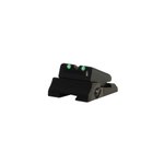 Williams Gun Sight Rifle Adjustable Fiber Optic 1/4 WGOS Rear Sight Green