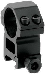 Leapers UTG ACCUSHOT 30mm/2PCs Medium Profile Picatinny/Weaver Rings Pair Black