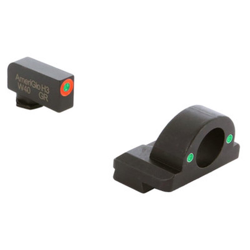 AmeriGlo Ghost Ring Tritium Night Sights for Glock 42 43 43X
